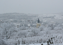 A falu télen
